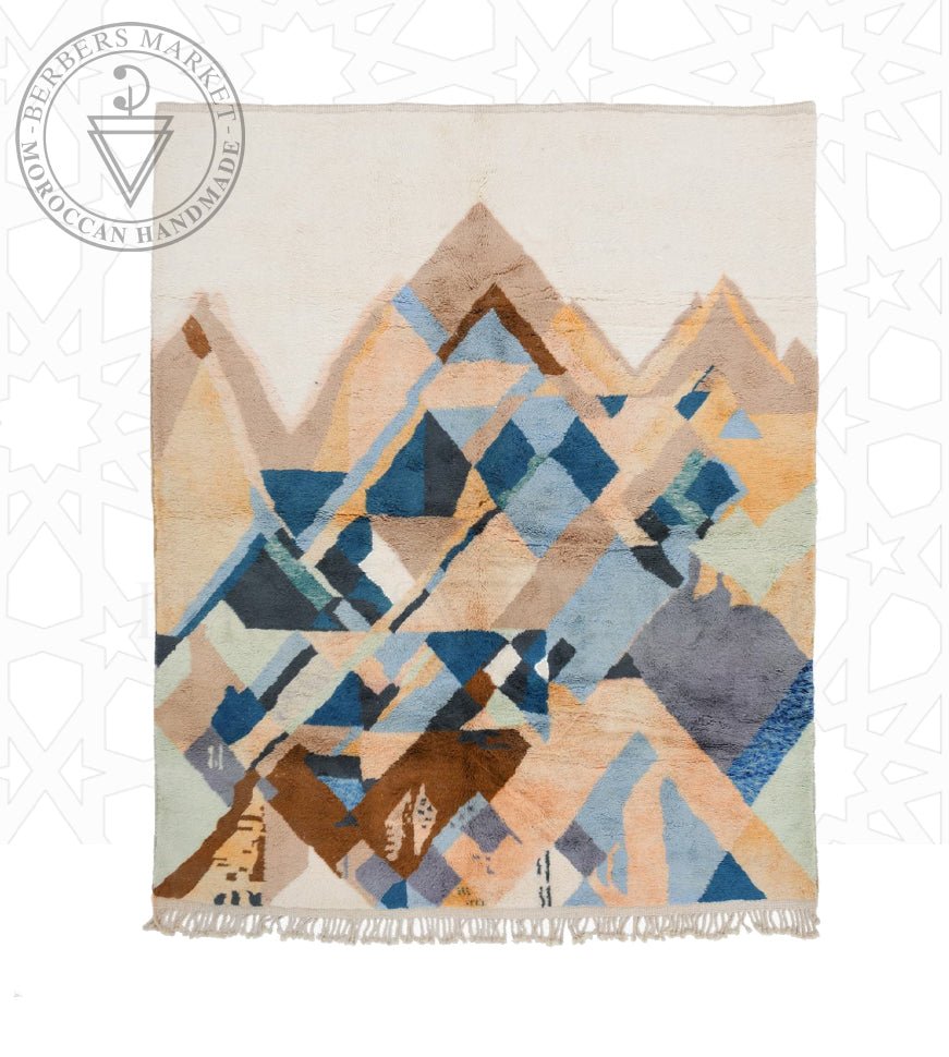 Luxury Mrirt shag Moroccan rug - Berbers Market