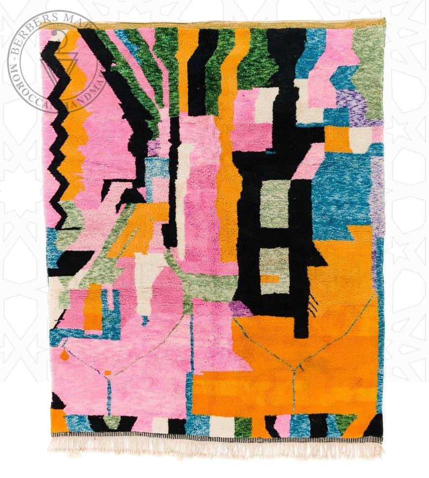 Luxury Mrirt shag Moroccan rug - Berbers Market