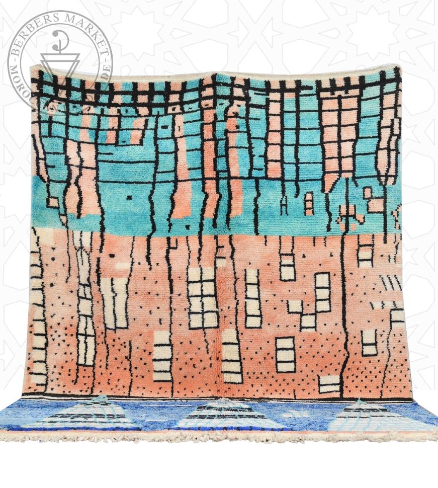 Luxury Mrirt shag Moroccan rug - Berbers Market