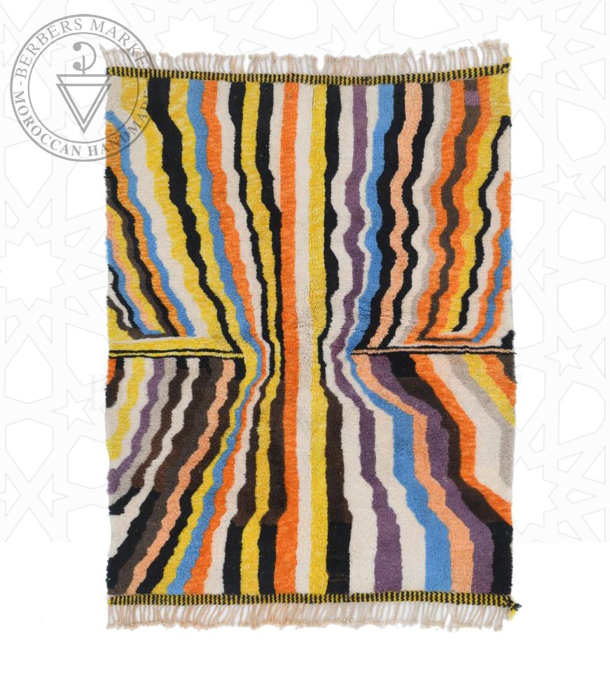 Luxury Mrirt shag Moroccan rug - Berbers Market