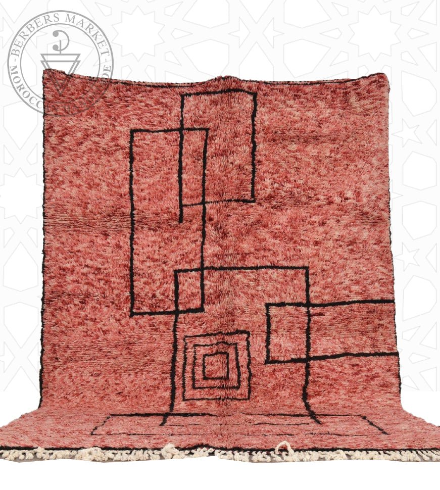 Luxury Mrirt shag Moroccan rug - Berbers Market