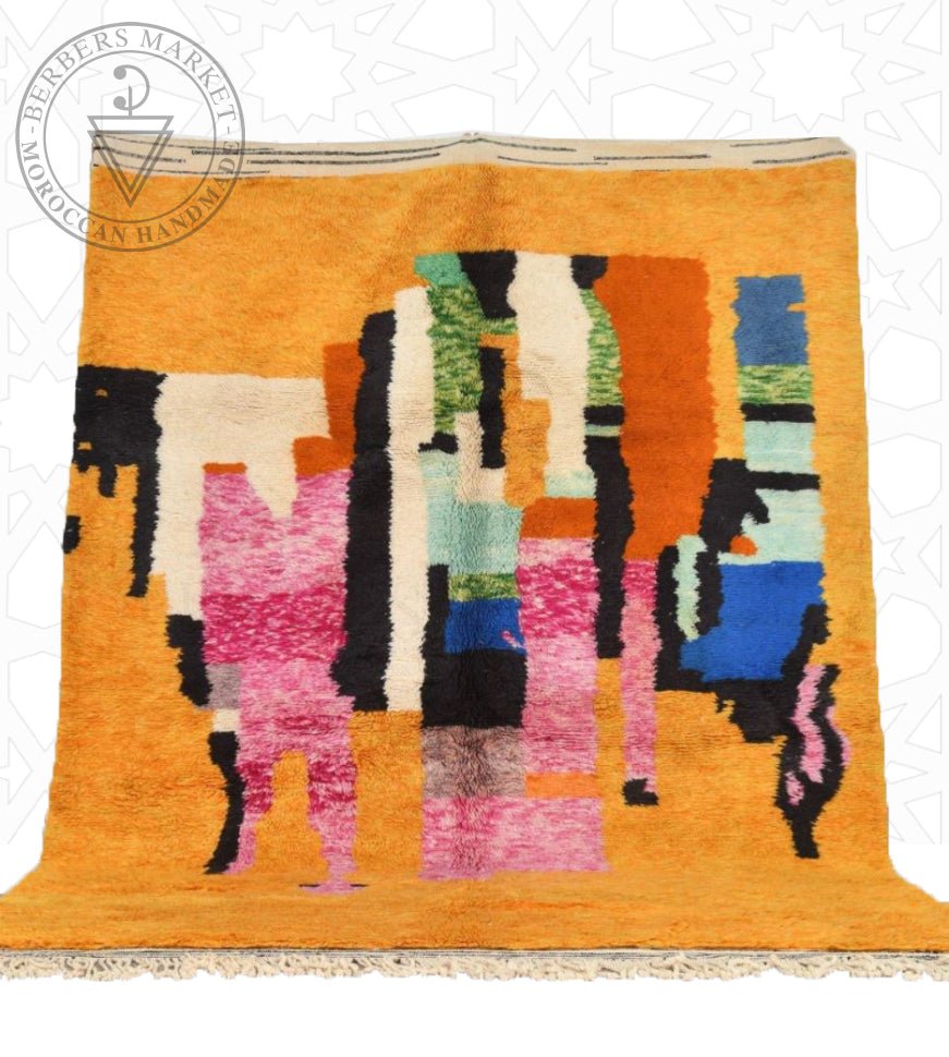 Luxury Mrirt shag Moroccan rug - Berbers Market