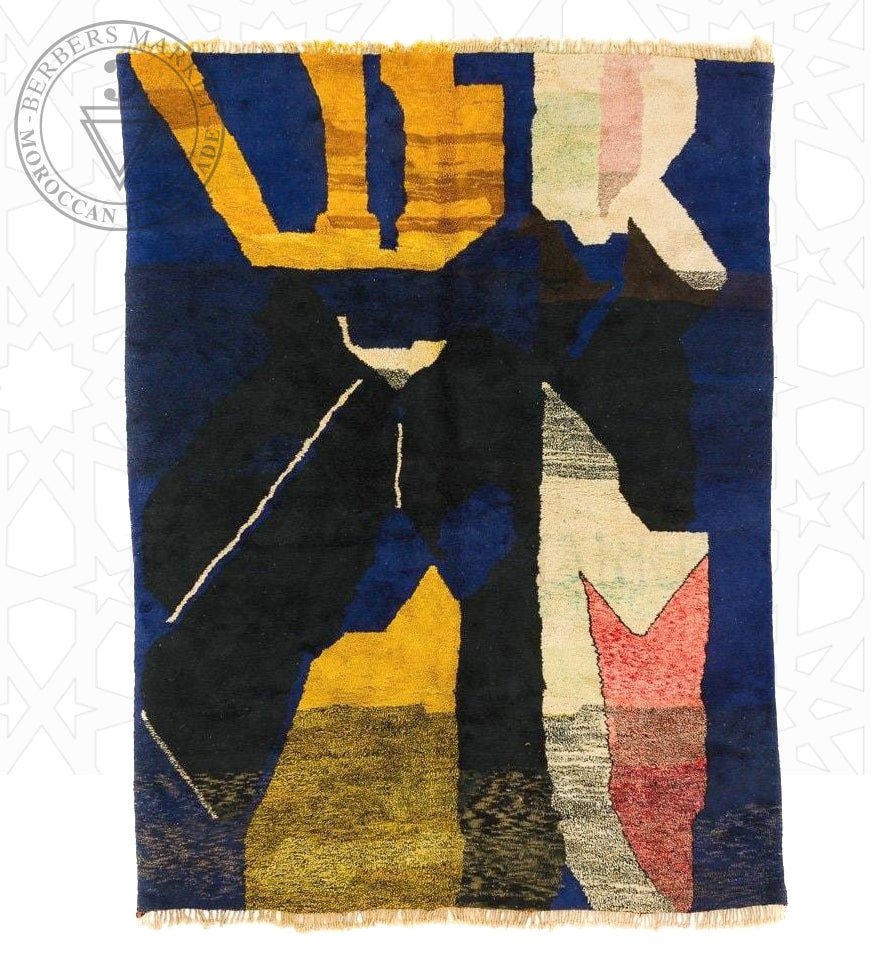 Luxury Mrirt shag Moroccan rug - Berbers Market