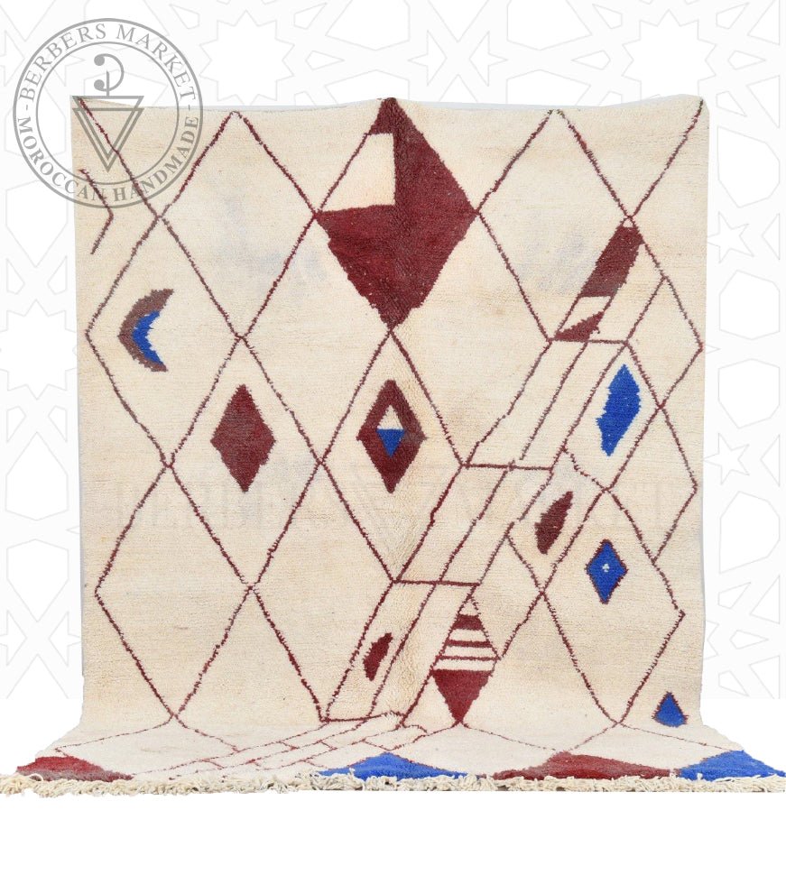 Luxury Mrirt shag Moroccan rug - Berbers Market