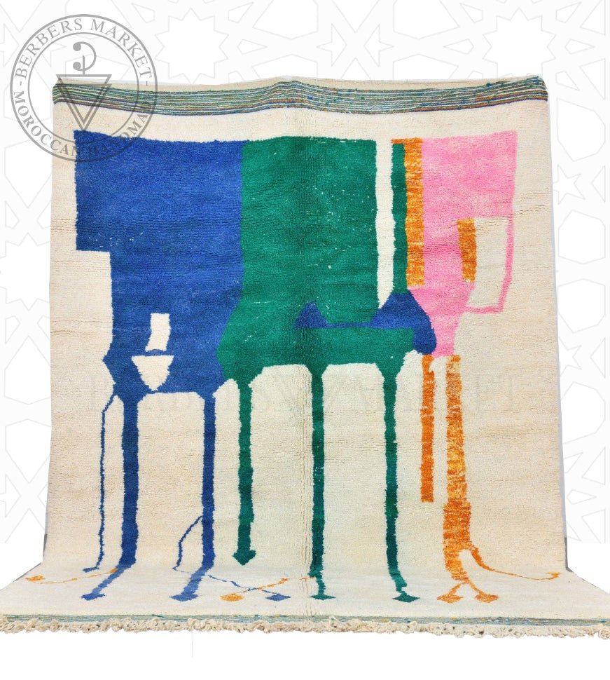 Luxury Mrirt shag Moroccan rug - Berbers Market