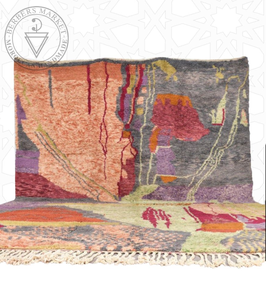 Luxury Mrirt shag Moroccan rug - Berbers Market