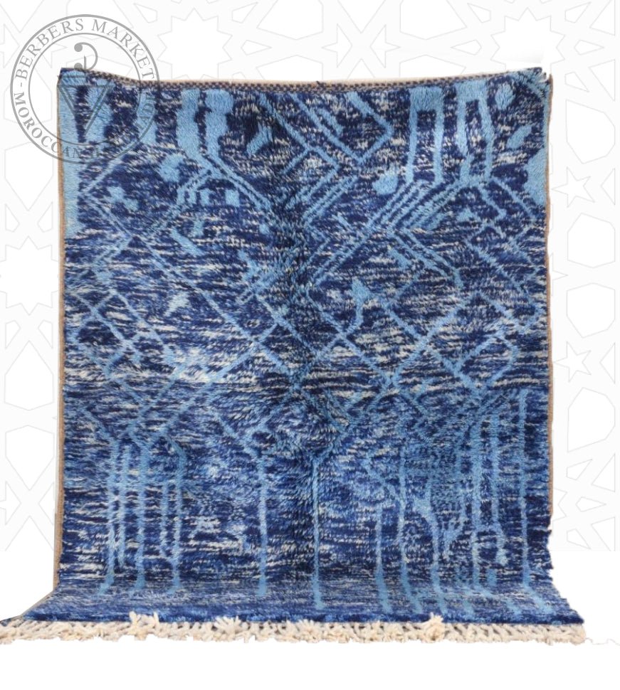 Luxury Mrirt shag Moroccan rug - Berbers Market