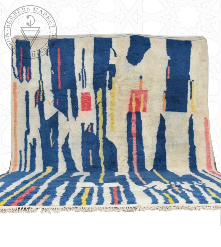 Luxury Mrirt shag Moroccan rug - Berbers Market