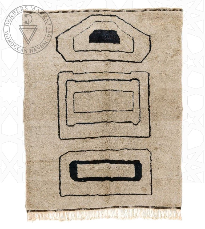 Luxury Mrirt shag Moroccan rug - Berbers Market