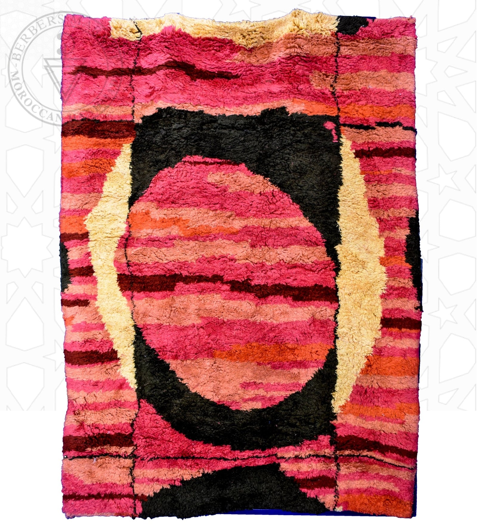 Luxury Mrirt shag Moroccan rug - 5.42 x 7.71 ft / 165 x 235 cm - Berbers Market