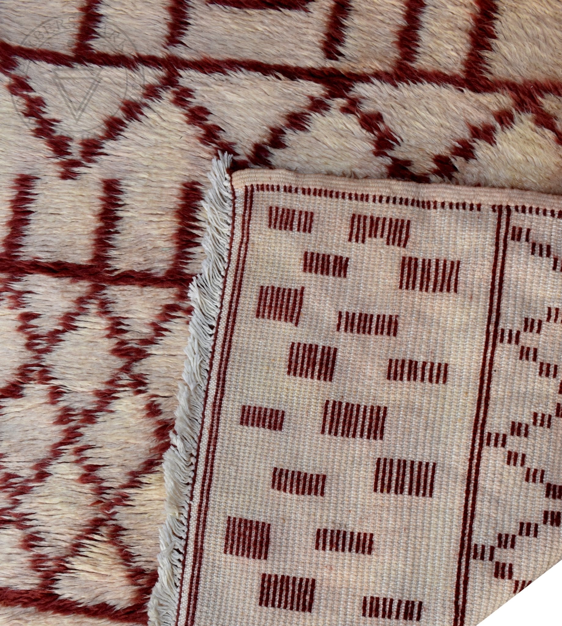 Luxury Mrirt shag Moroccan rug - 5.75 x 8.04 ft / 175 x 245 cm - Berbers Market