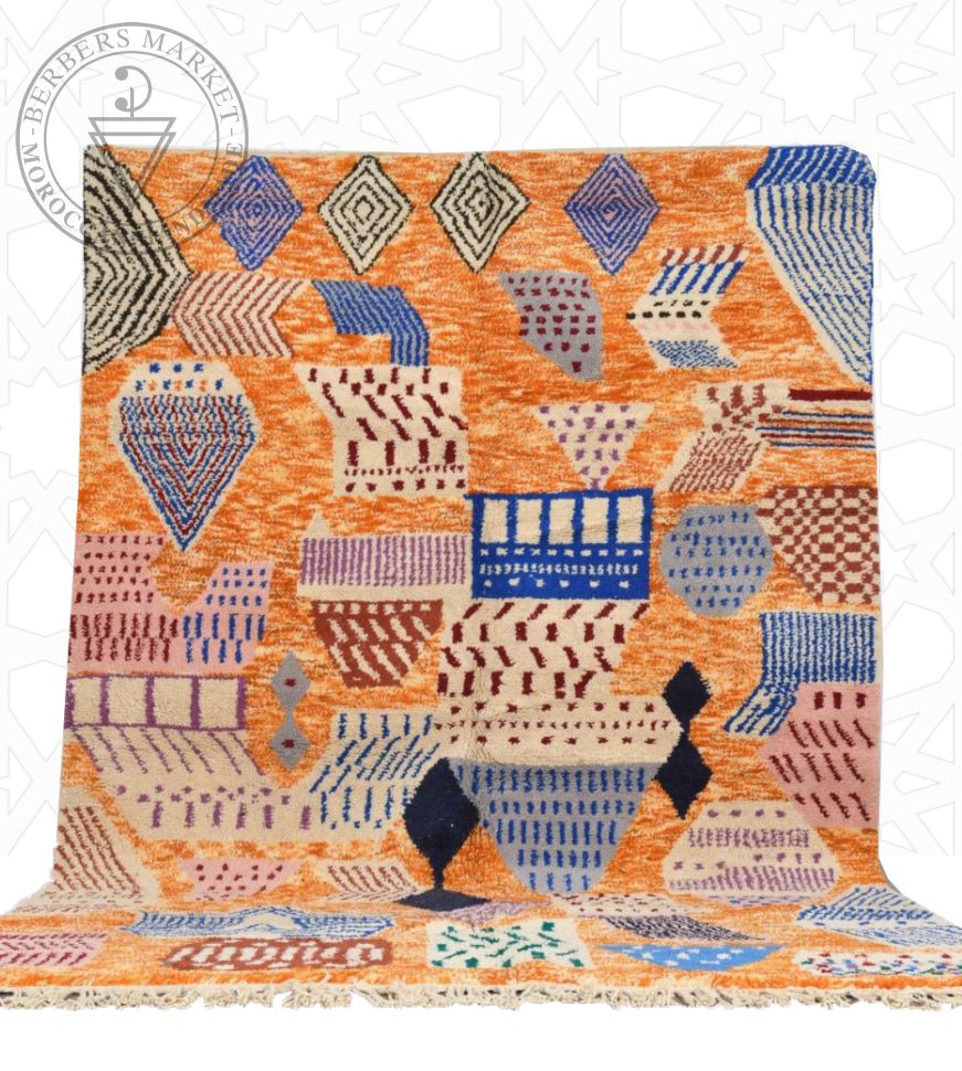 Luxury Mrirt shag Moroccan rug - Berbers Market