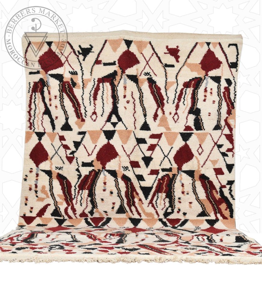 Luxury Mrirt shag Moroccan rug - Berbers Market