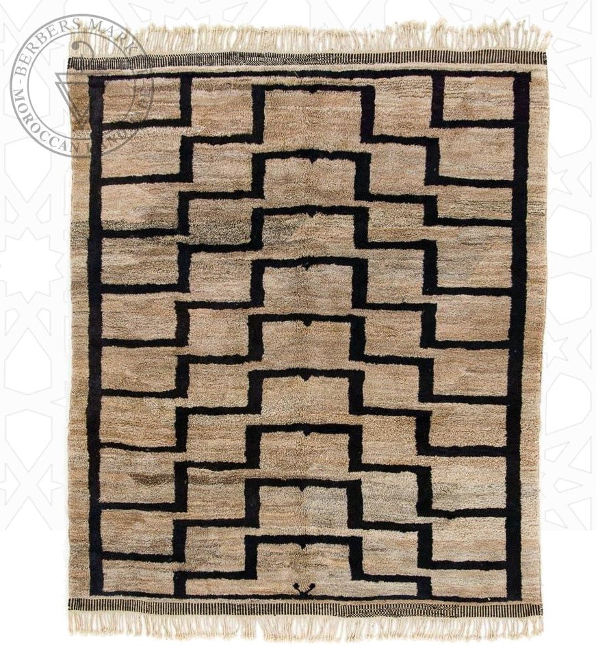 Luxury Mrirt shag Moroccan rug - Berbers Market