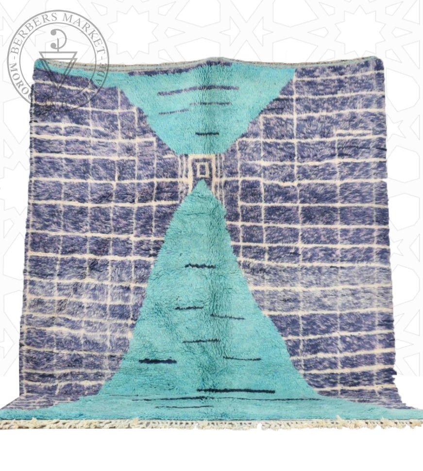 Luxury Mrirt shag Moroccan rug - Berbers Market