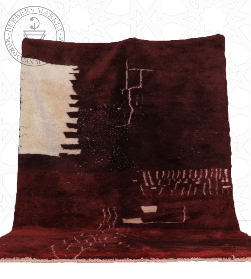 Luxury Mrirt shag Moroccan rug - Berbers Market