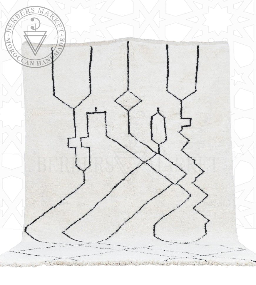 Luxury Mrirt shag Moroccan rug - Berbers Market