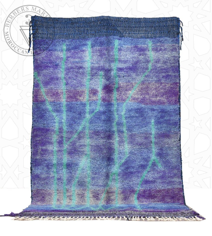 Luxury Mrirt shag Moroccan rug - Berbers Market