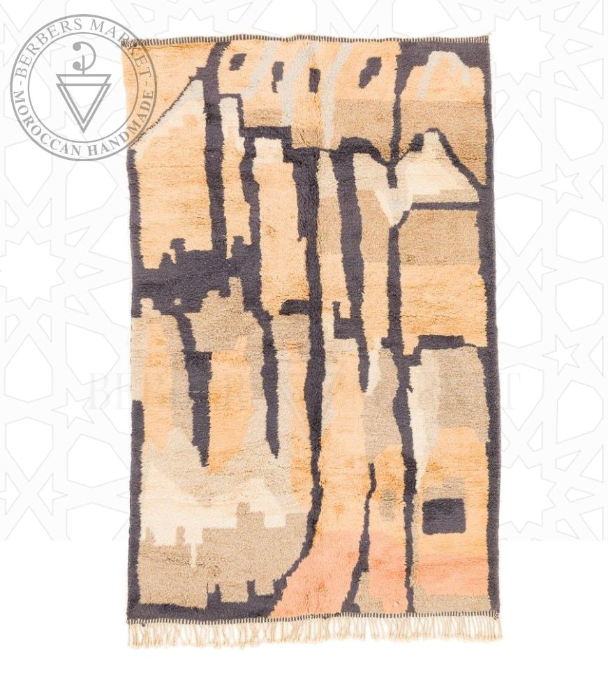 Luxury Mrirt shag Moroccan rug - Berbers Market