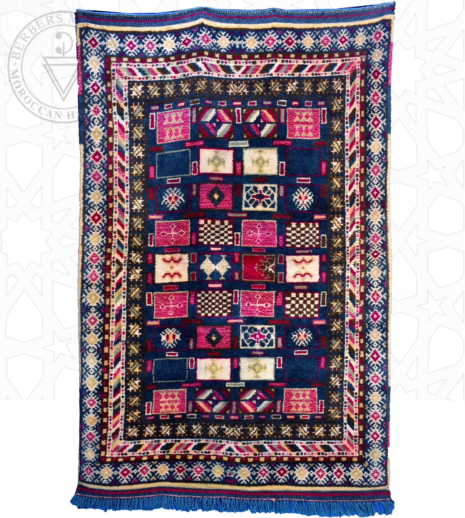 Luxury Taznakht Moroccan rug - 4.76 x 7.7 ft / 145 x 235 cm - Berbers Market