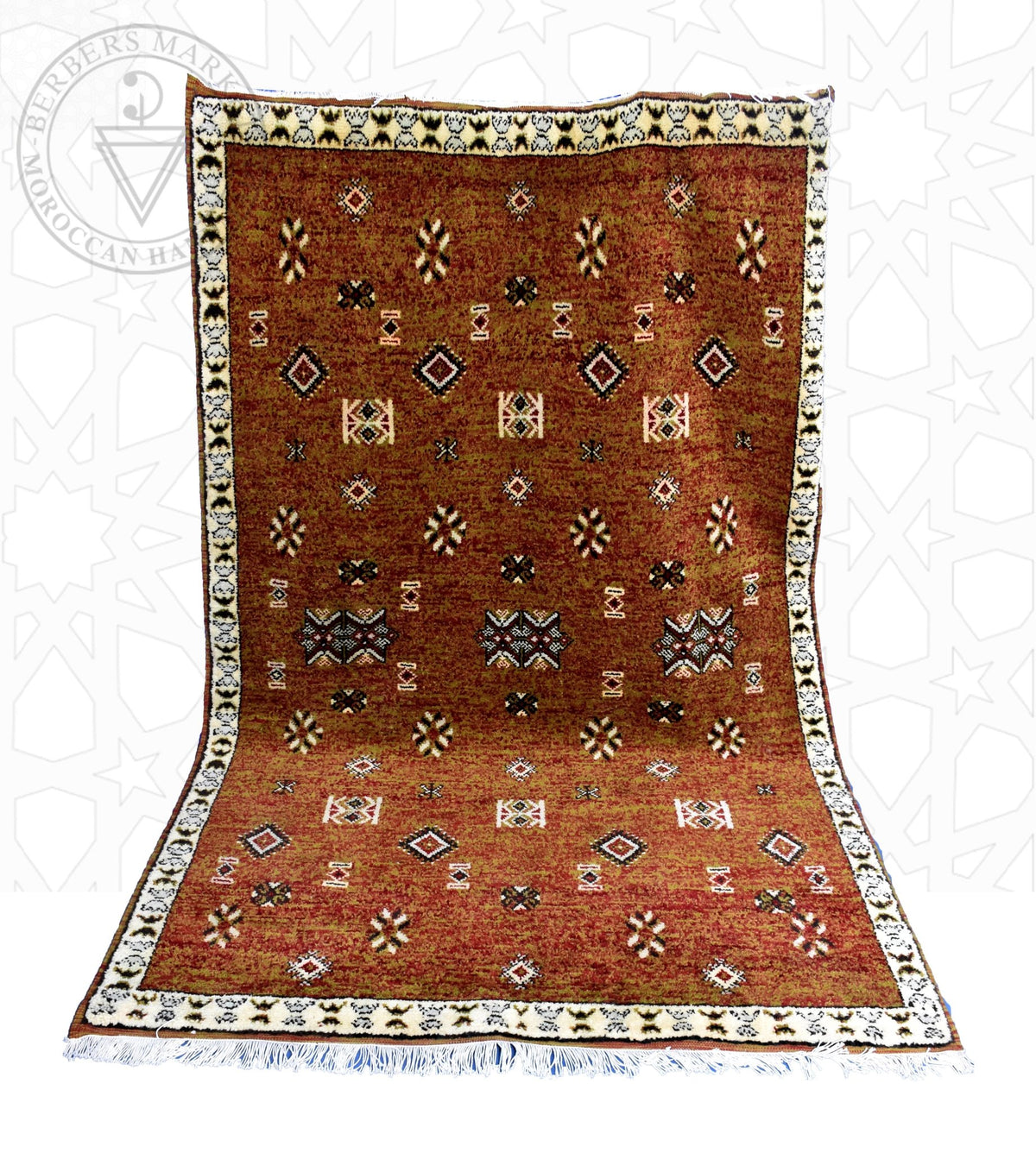 Luxury Taznakht Moroccan rug - 4.95 x 6.73 ft / 150 x 205 cm - Berbers Market
