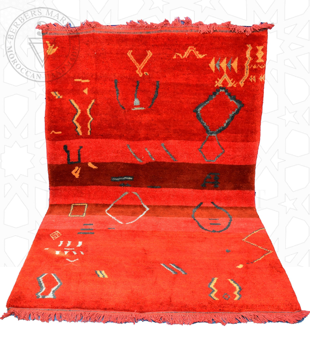 Luxury Taznakht Moroccan rug - 5.25 x 7.39 ft / 160 x 225 cm - Berbers Market