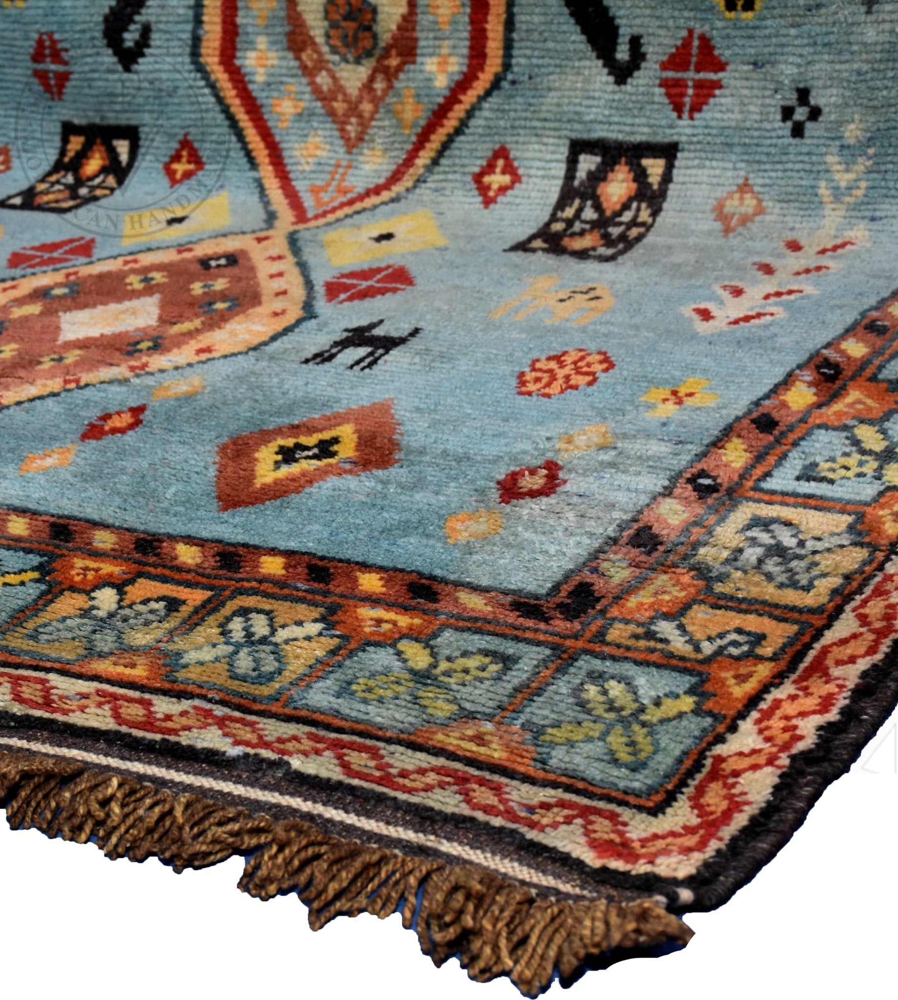 Luxury Taznakht Moroccan rug - 5.25 x 7.4 ft / 160 x 225 cm - Berbers Market