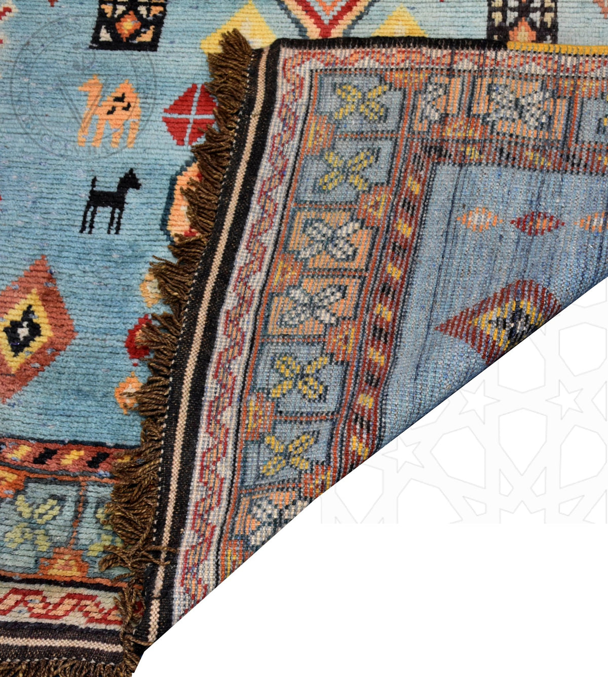 Luxury Taznakht Moroccan rug - 5.25 x 7.4 ft / 160 x 225 cm - Berbers Market