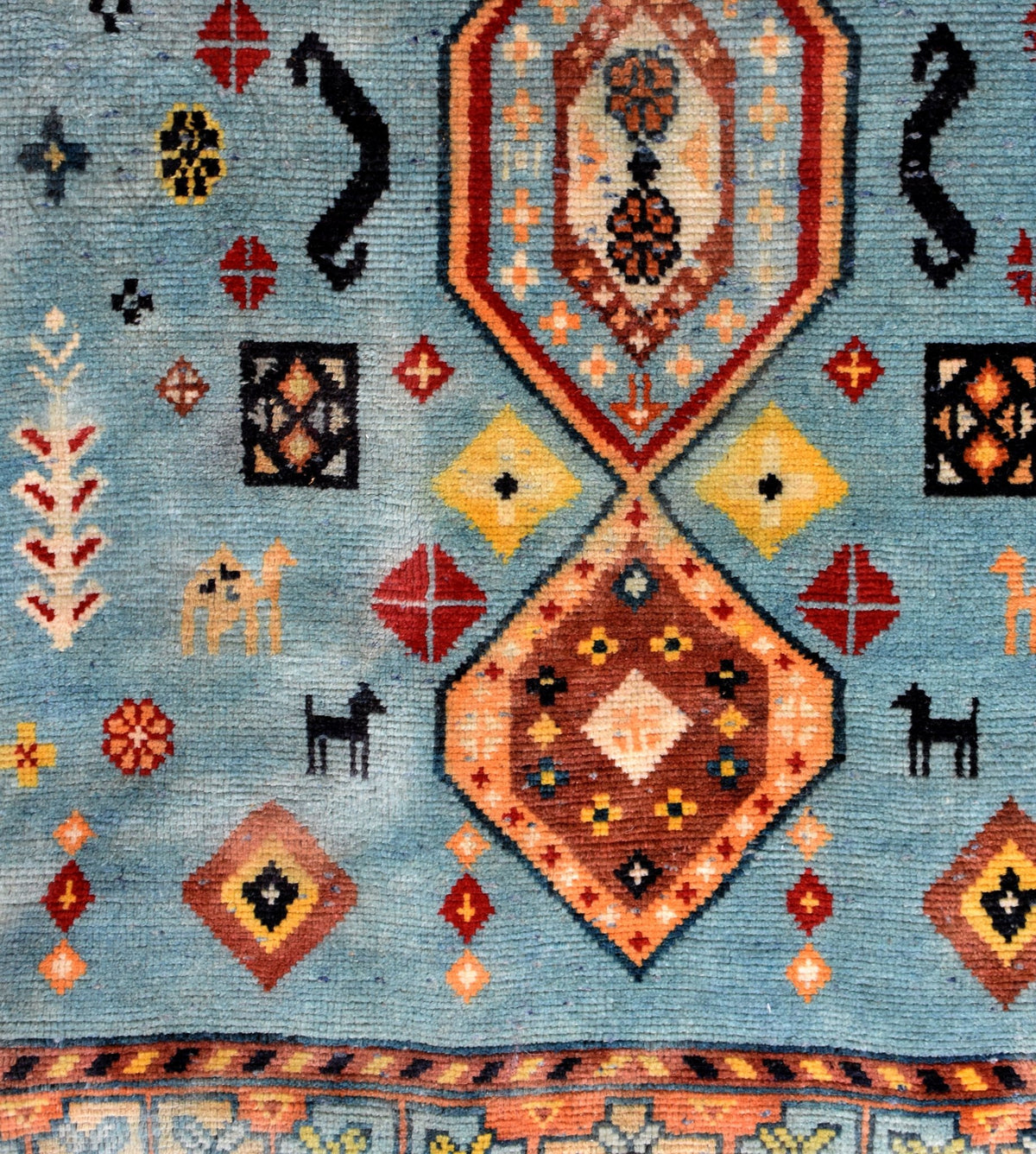 Luxury Taznakht Moroccan rug - 5.25 x 7.4 ft / 160 x 225 cm - Berbers Market