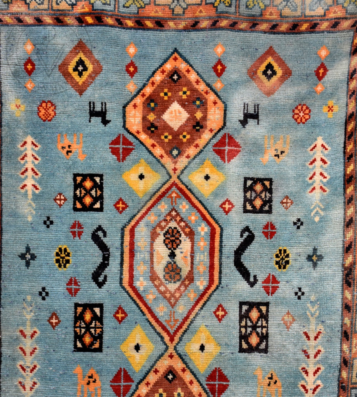 Luxury Taznakht Moroccan rug - 5.25 x 7.4 ft / 160 x 225 cm - Berbers Market