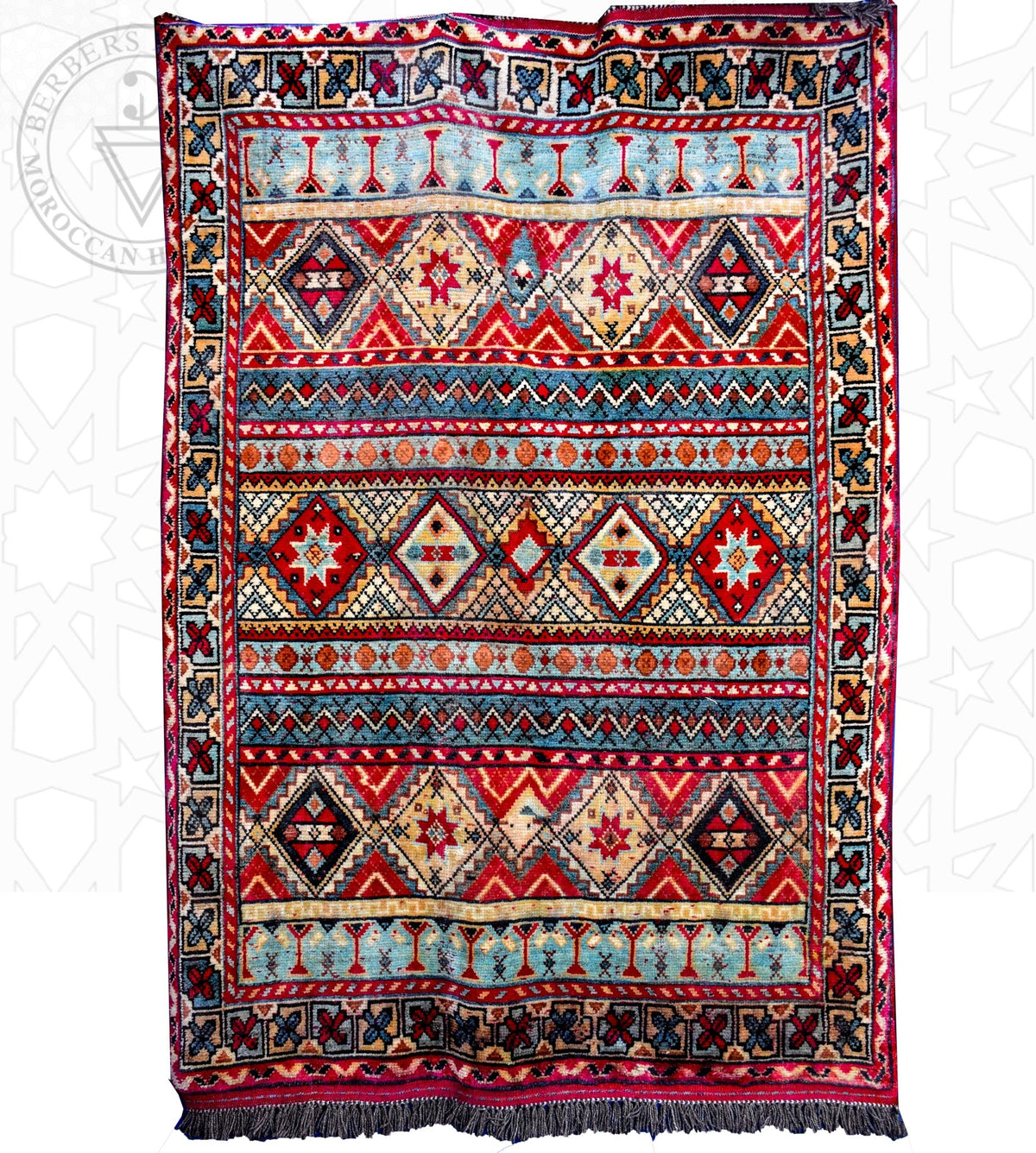 Luxury Taznakht Moroccan rug - 5.25 x 7.7 ft / 160 x 235 cm - Berbers Market