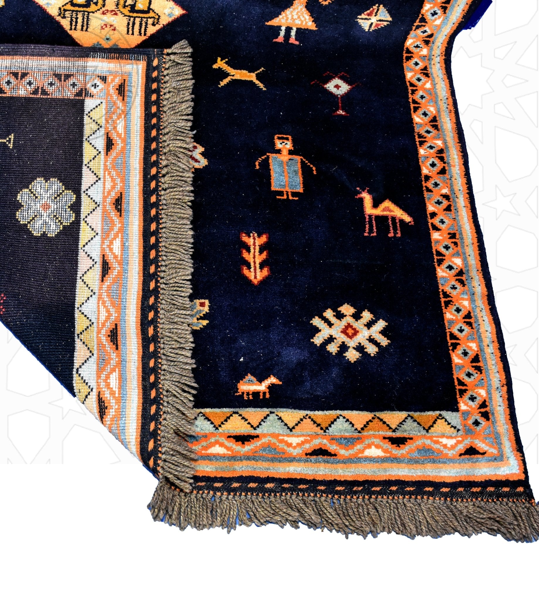 Luxury Taznakht Moroccan rug - 5.6 x 7.55 ft / 170 x 230 cm - Berbers Market