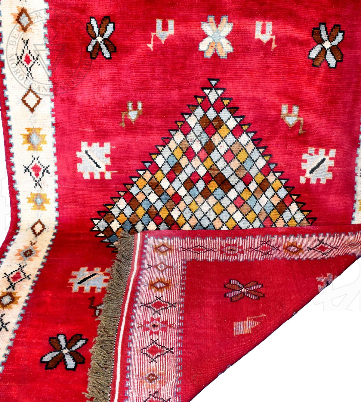 Luxury Taznakht Moroccan rug - 5.6 x 7.55 ft / 170 x 230 cm - Berbers Market