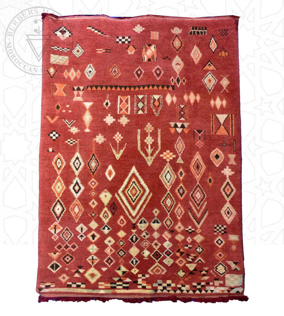 Luxury Taznakht Moroccan rug - 5.6 x 7.9 ft / 170 x 240 cm - Berbers Market