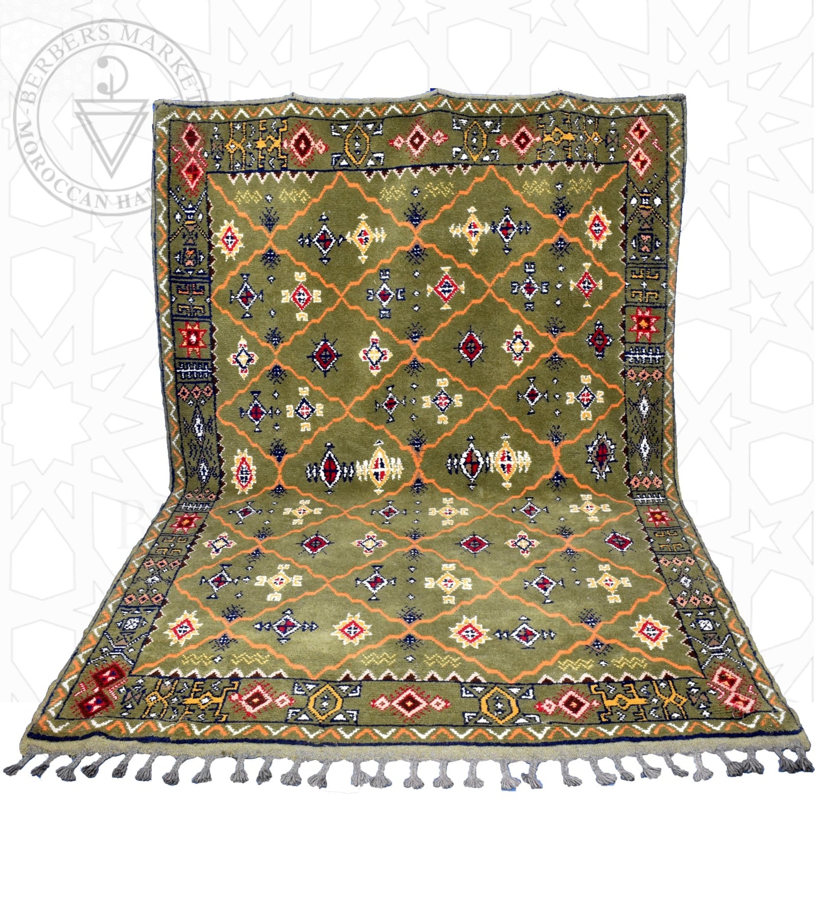 Luxury Taznakht Moroccan rug - 5.75 x 8.37 ft / 175 x 255 cm - Berbers Market