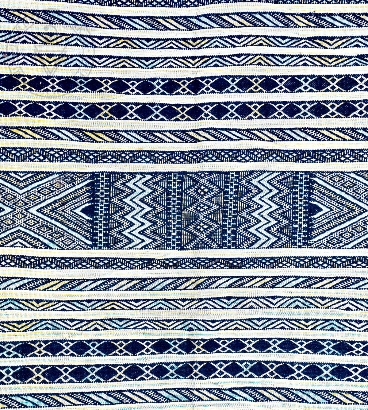 Taznakht Kilim flatweave Moroccan rug - 4.43 x 6.73 ft / 135 x 205 cm - Berbers Market