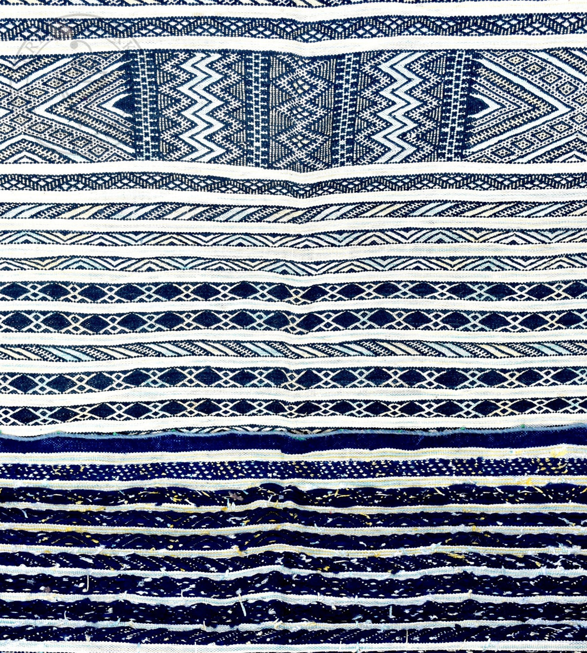 Taznakht Kilim flatweave Moroccan rug - 4.43 x 6.73 ft / 135 x 205 cm - Berbers Market