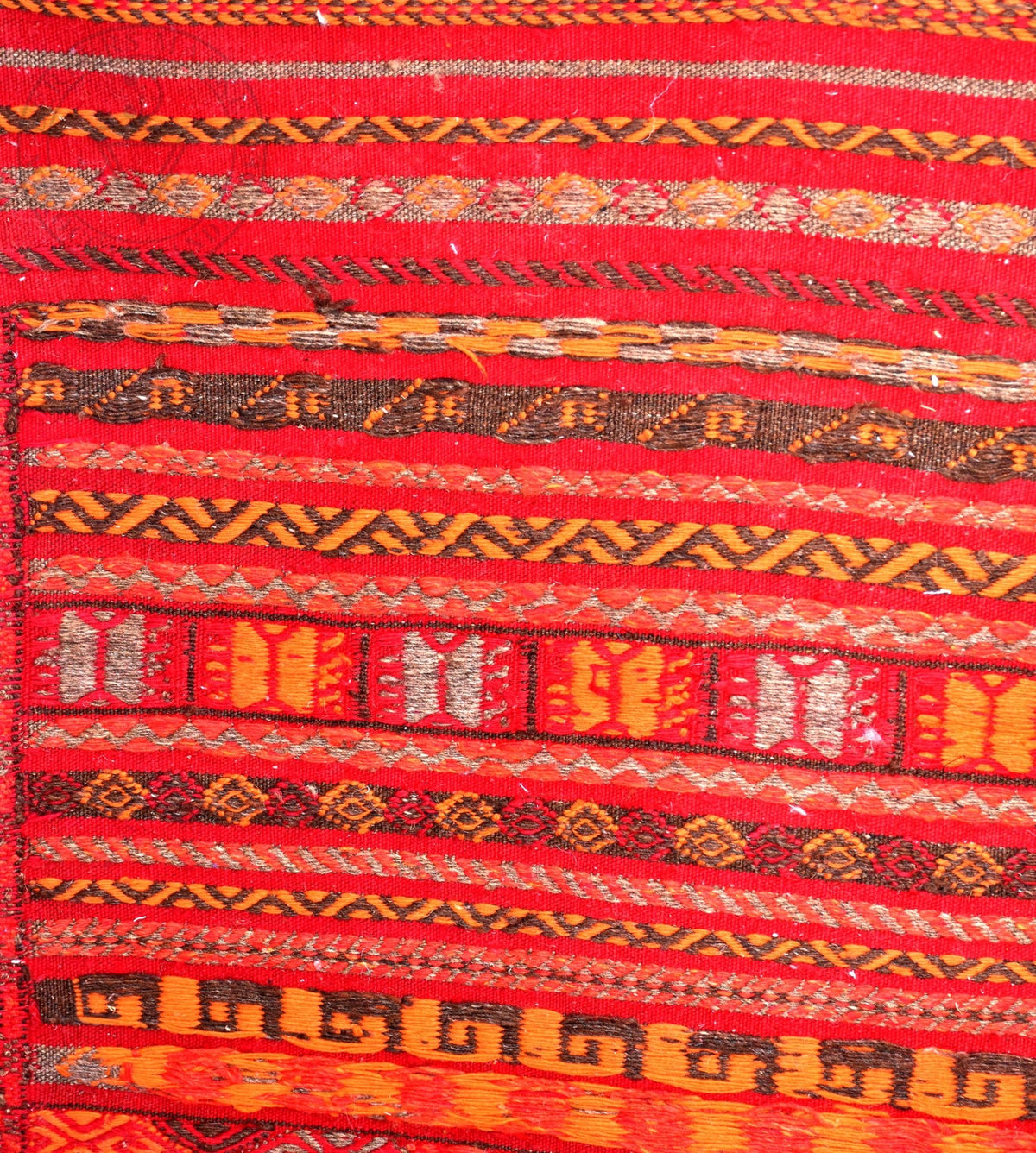 Taznakht Kilim flatweave Moroccan rug - 4.6 x 6.4 ft / 140 x 195 cm - Berbers Market