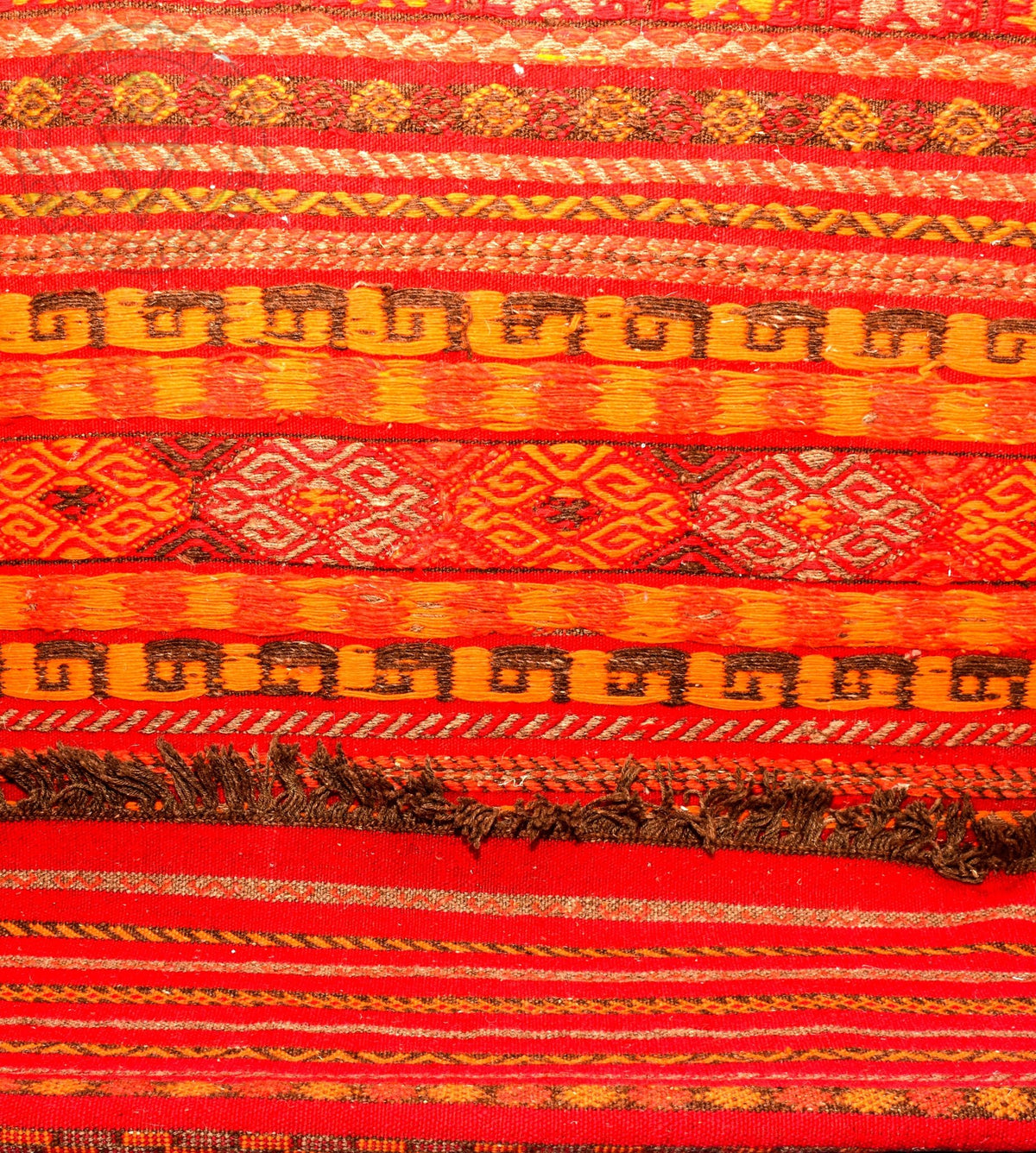 Taznakht Kilim flatweave Moroccan rug - 4.6 x 6.4 ft / 140 x 195 cm - Berbers Market