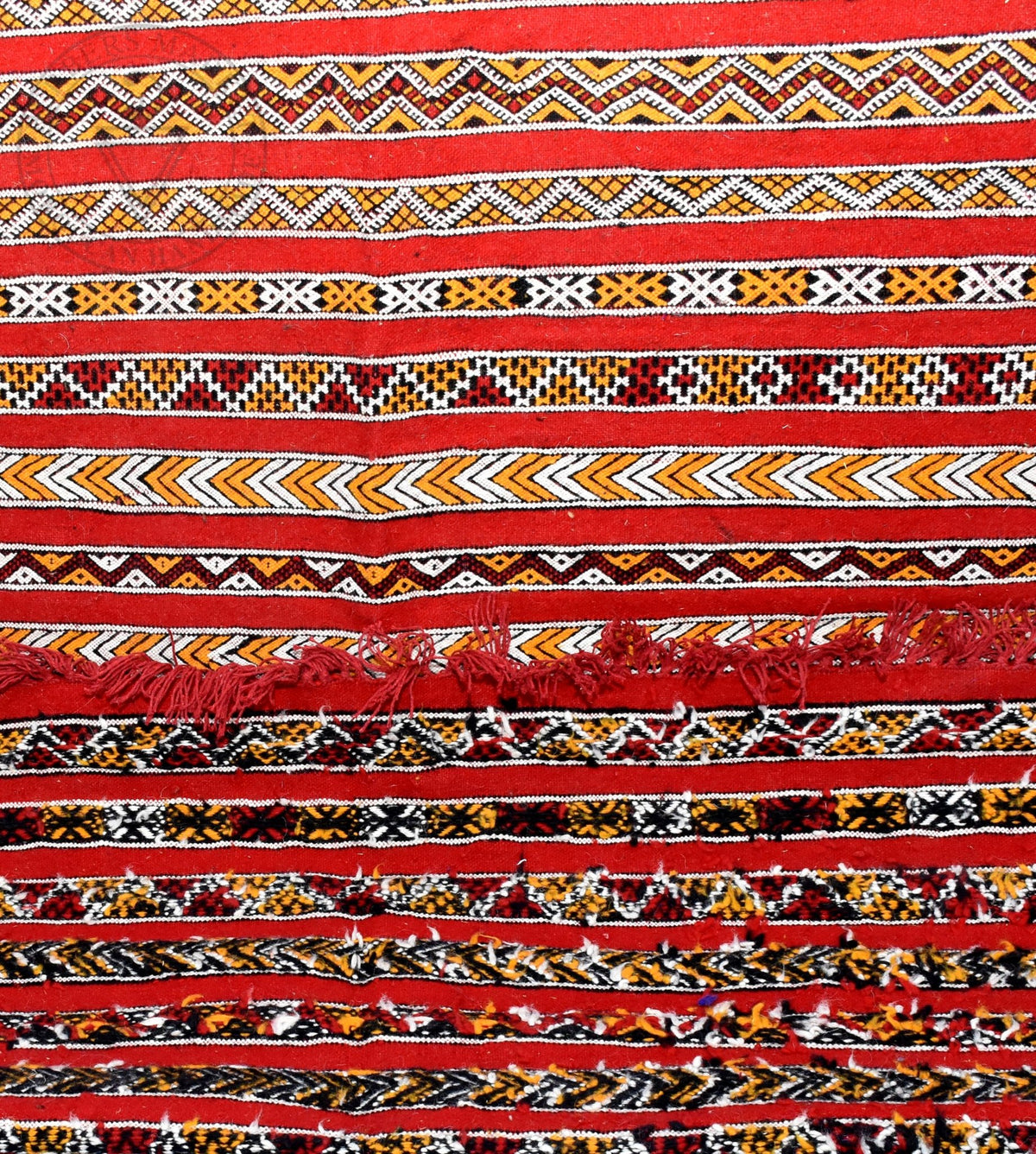 Taznakht Kilim flatweave Moroccan rug - 4.93 x 6.57 ft / 150 x 200 cm - Berbers Market