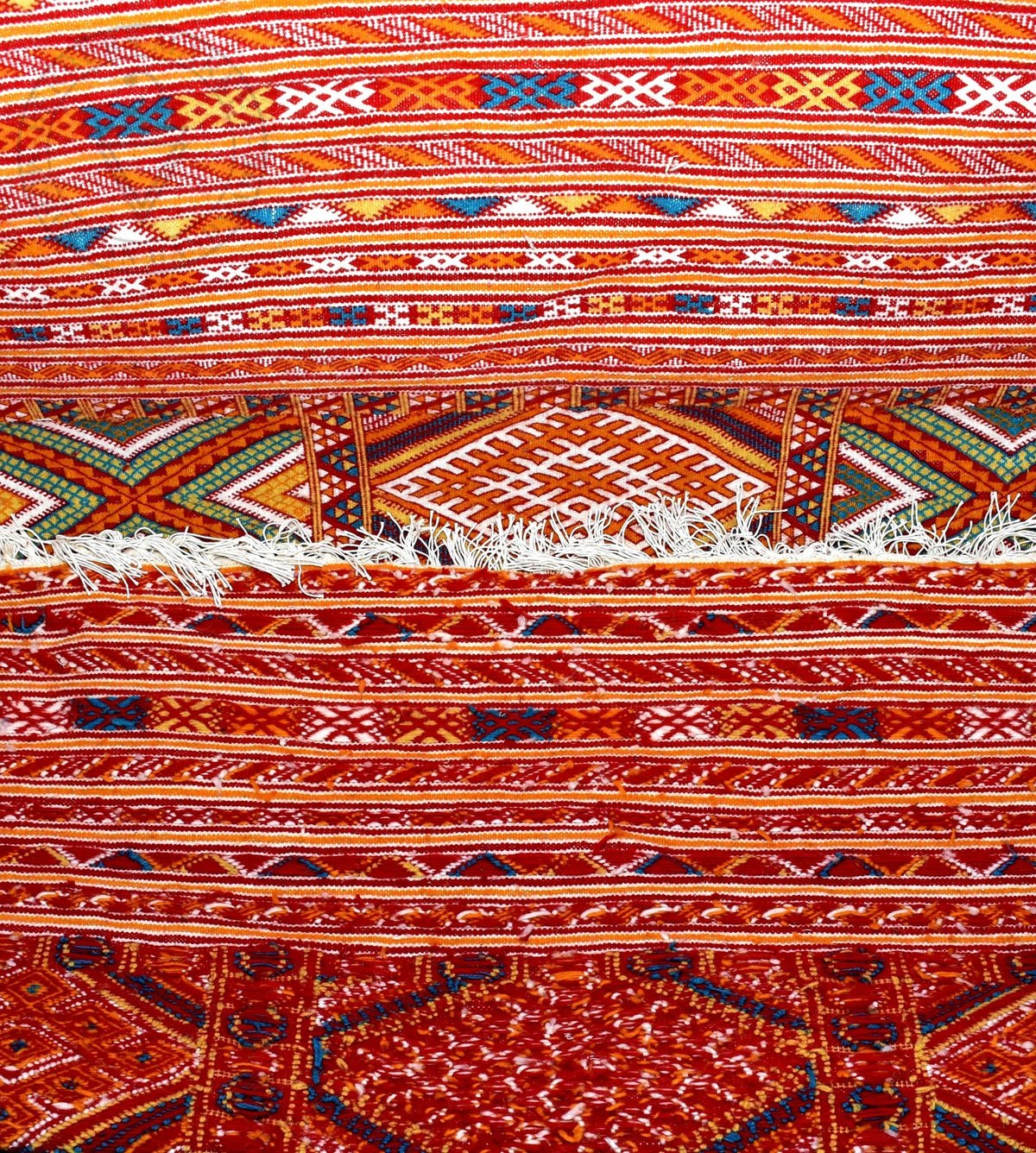 Taznakht Kilim flatweave Moroccan rug - 5.09 x 8.21 ft / 155 x 250 cm - Berbers Market