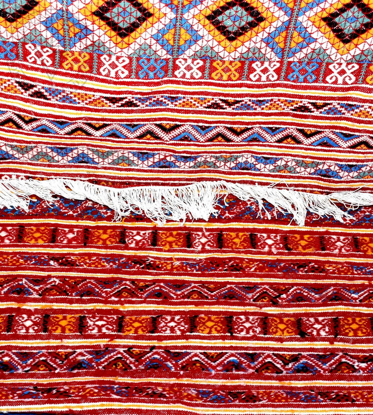 Taznakht Kilim flatweave Moroccan rug - 5.25 x 7.71 ft / 160 x 235 cm - Berbers Market