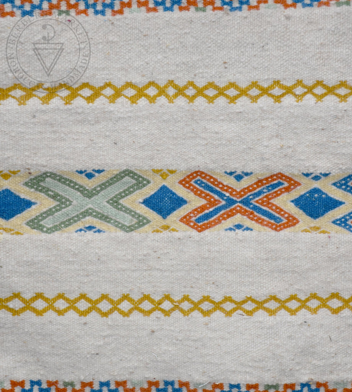 Taznakht Kilim flatweave Moroccan rug - 6.1 x 10.67 ft / 185 x 325 cm - Berbers Market