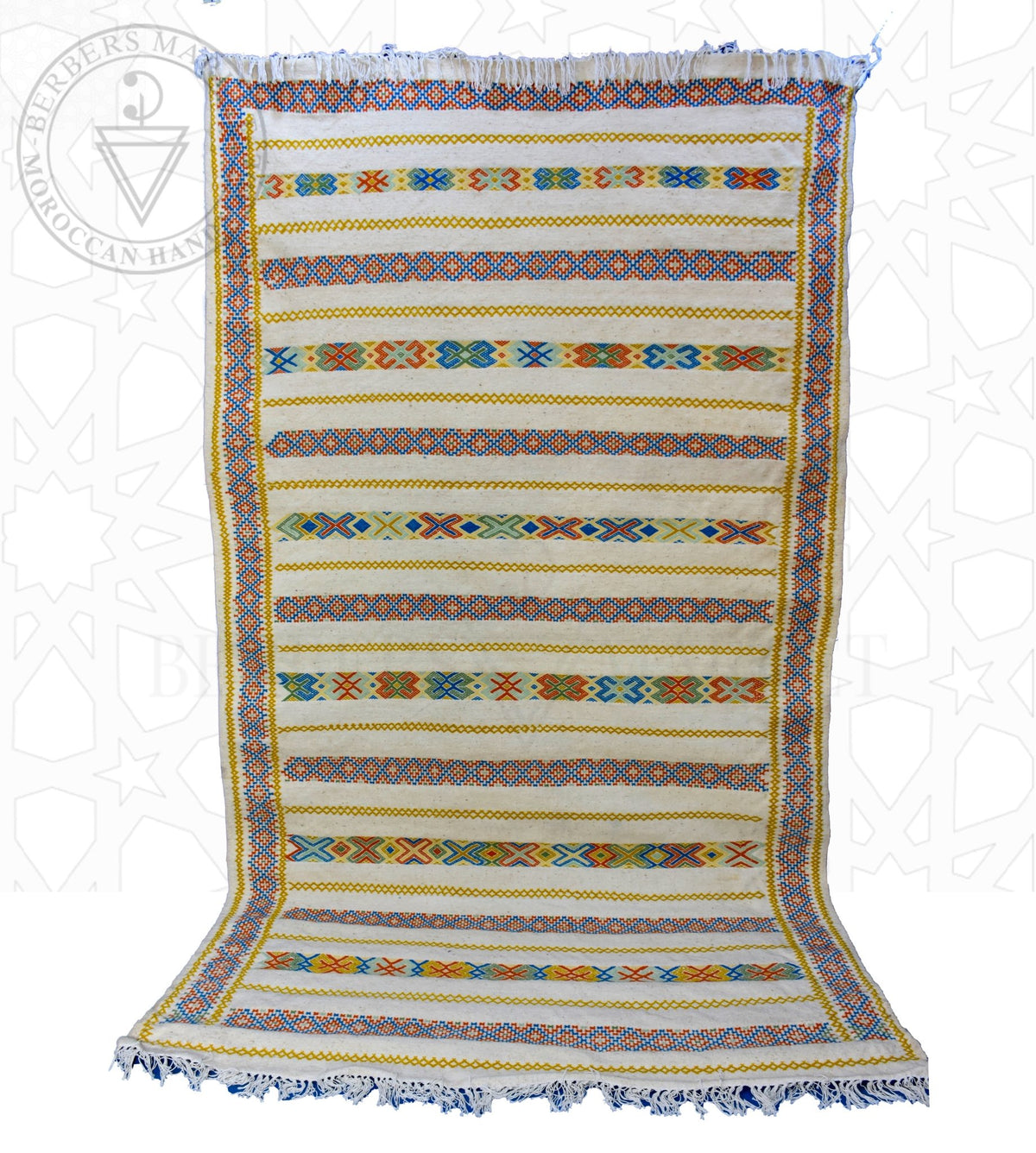 Flatweave kilim Moroccan rug - Berbers Market