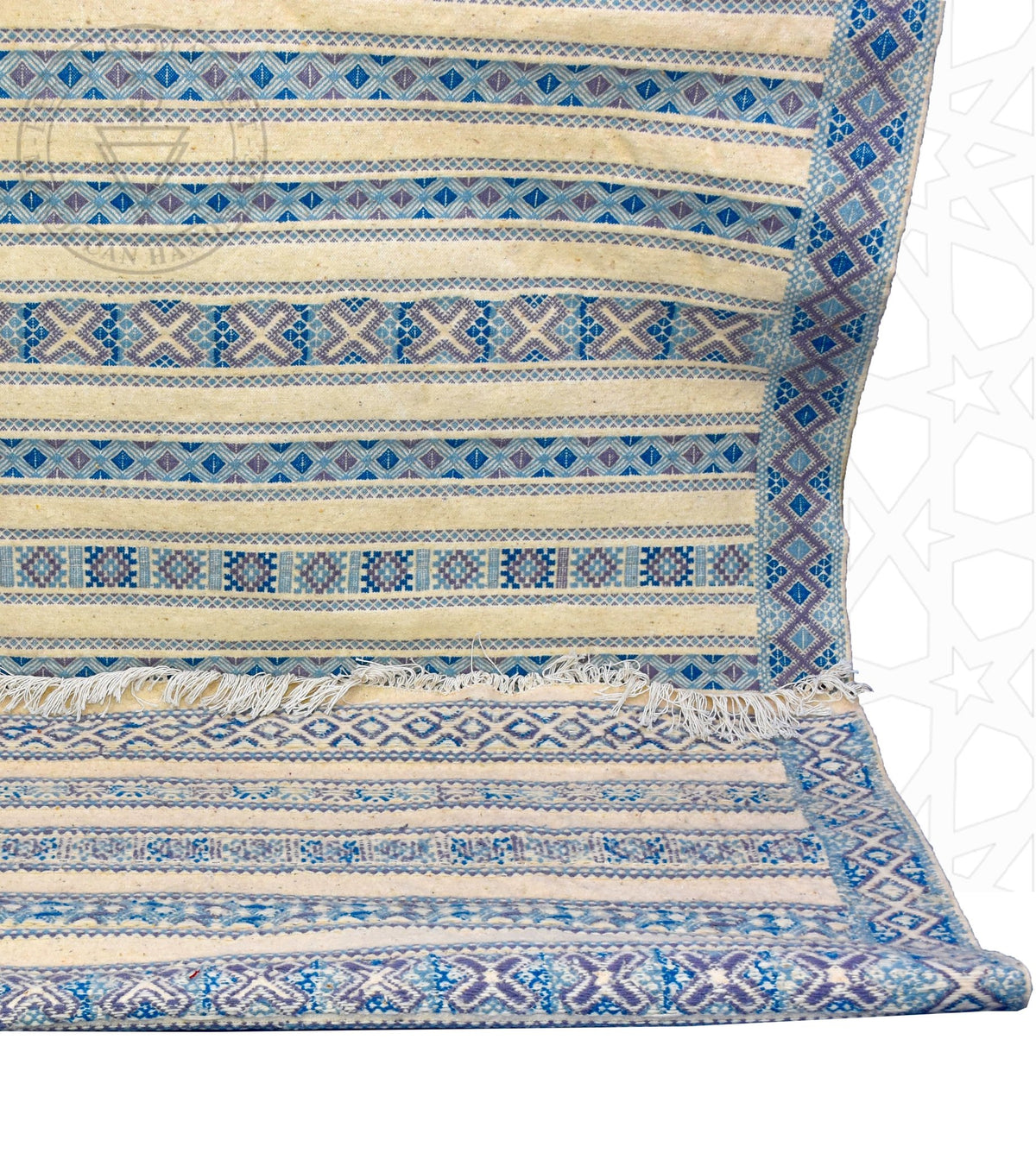 Taznakht Kilim flatweave Moroccan rug - 6.1 x 9.2 ft / 185 x 280 cm - Berbers Market