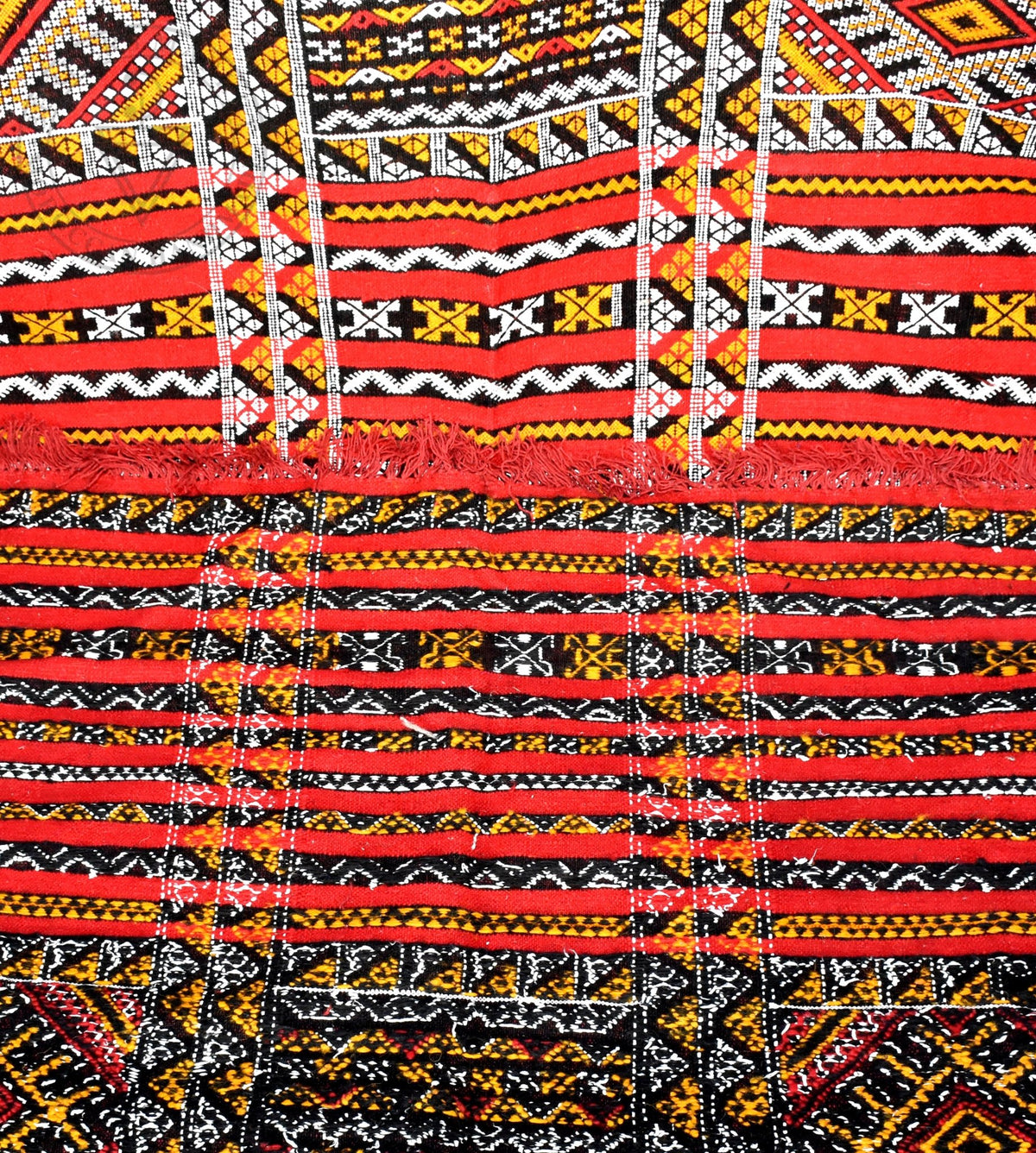 Taznakht Kilim flatweave Moroccan rug - 6.24 x 9.19 ft / 190 x 280 cm - Berbers Market