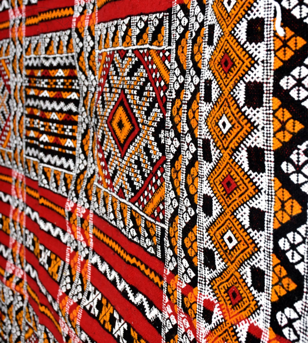 Taznakht Kilim flatweave Moroccan rug - 6.24 x 9.19 ft / 190 x 280 cm - Berbers Market