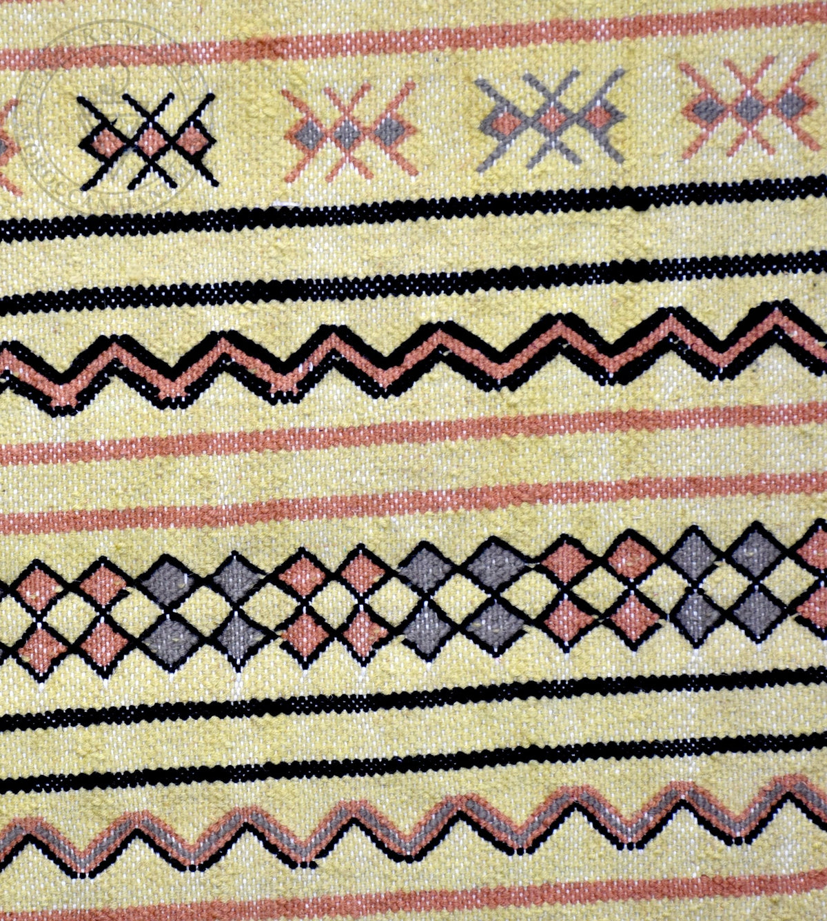 Taznakht Kilim flatweave Moroccan rug - 6.57 x 9.85 ft / 200 x 300 cm - Berbers Market