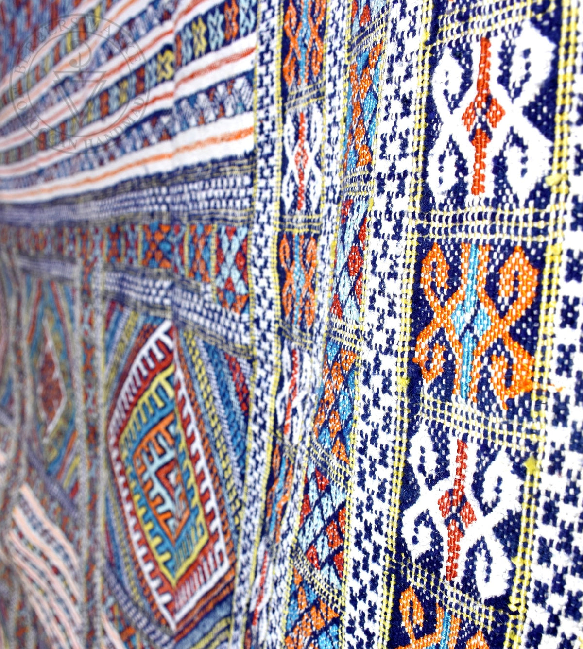 Taznakht Kilim flatweave Moroccan rug - 8.04 x 11.98 ft / 245 x 365 cm - Berbers Market