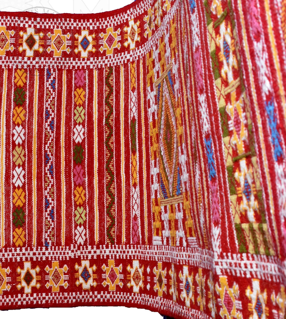 Taznakht Kilim flatweave runner Moroccan rug - 2.3 x 11.49 ft / 70 x 350 cm - Berbers Market